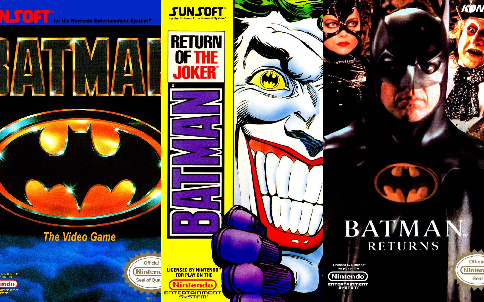 A teljes Batman trilógia NES-re