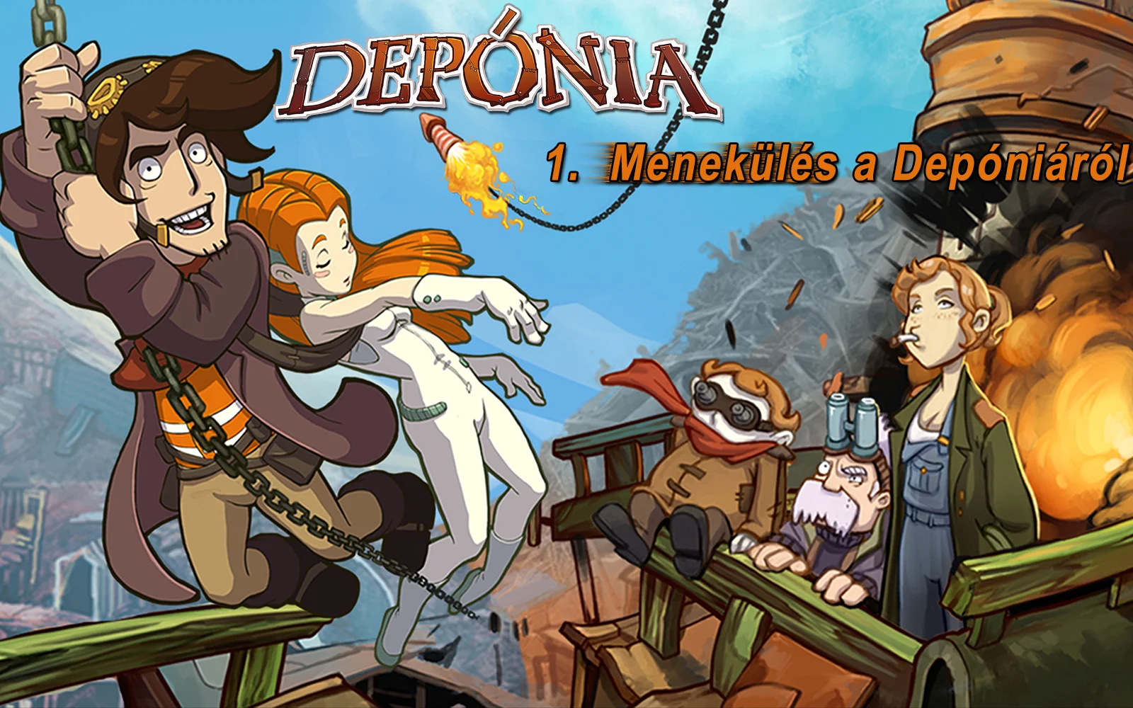 Depónia – 1. Menekülés a Depóniáról