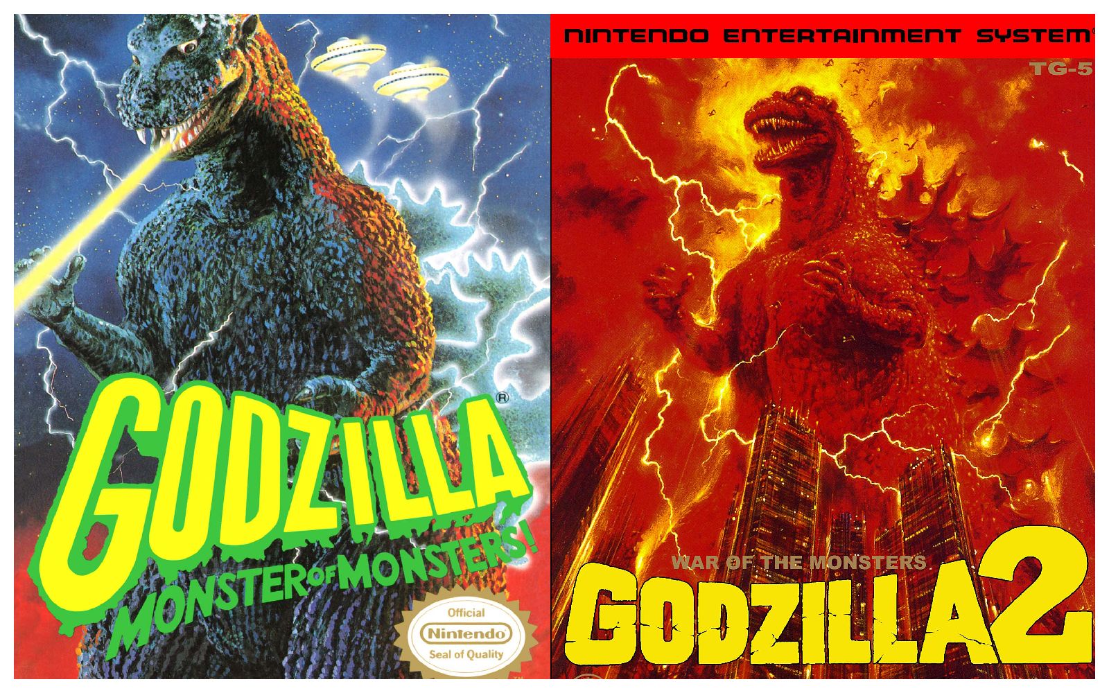 Godzilla játékhonosítások NES-re
