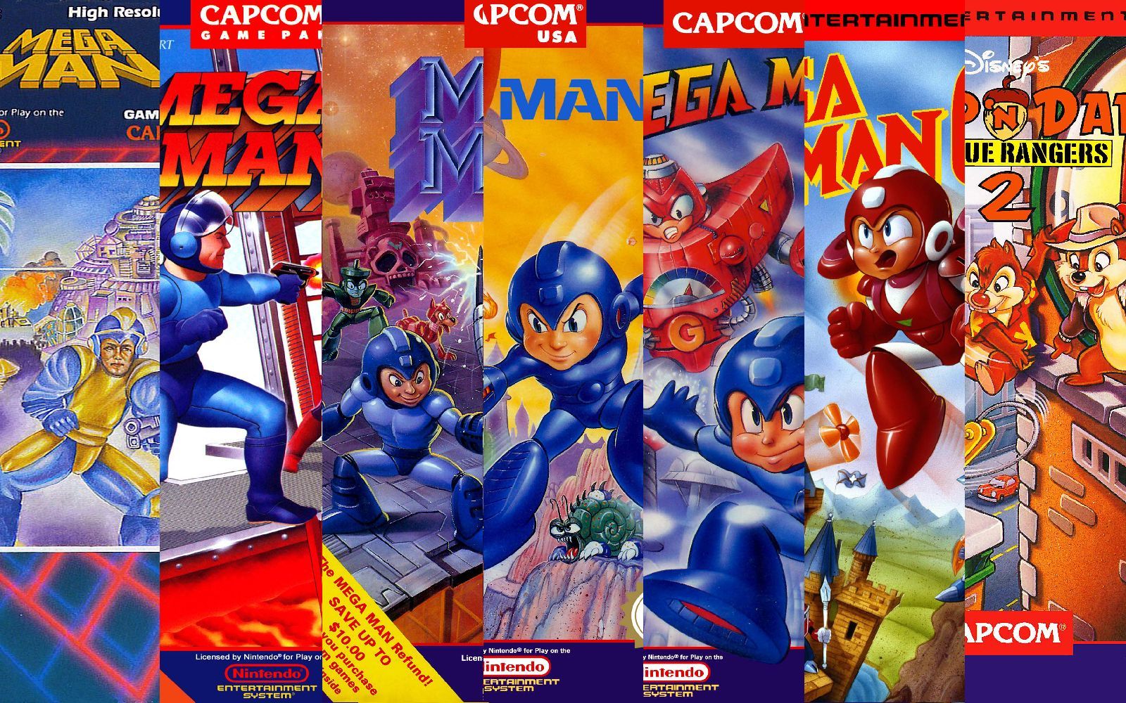 NES honosítások: Mega Man dupla trilógia + Chip 'n Dale: Rescue Rangers 2